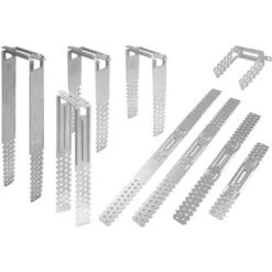 Suspensions Directes Pour CD 60/27 & Lattage Bois Construction Sèche: 75mm, 10 Pièces