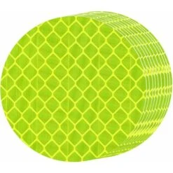 10Pcs Autocollants Réfléchissants D'avertissement Stickers Réfléchissants De Sécurité Stickers De Visibilité Nocturne Autocollants De Bande Imperméables Pour Véhicule, 5cm Ephé