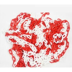 Chaîne D'Avertissement Plastique Rouge Et Blanc Chaîne De Signalisation Ephé -Promos Matériel Boutique 70239367 3