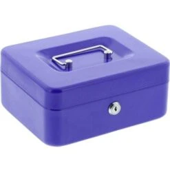 Burg Wächter 10690 Caisse à Monnaie (l X H X P) 200 X 160 X 90 Mm Bleu