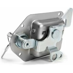 Verrou De Remorque En Acier Inoxydable Avec 2 Clés, 111mm X 83mm , Pour Caravane, Camion, Camping-car, Voiture De Patrouille -Promos Matériel Boutique 71102741 4