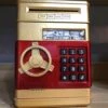 Boîte à Monnaie électronique Avec Mot De Passe, Mini Coffre-fort ATM Pour Enfants, Cadeau D'anniversaire De Noël Pour Garçons Et Filles