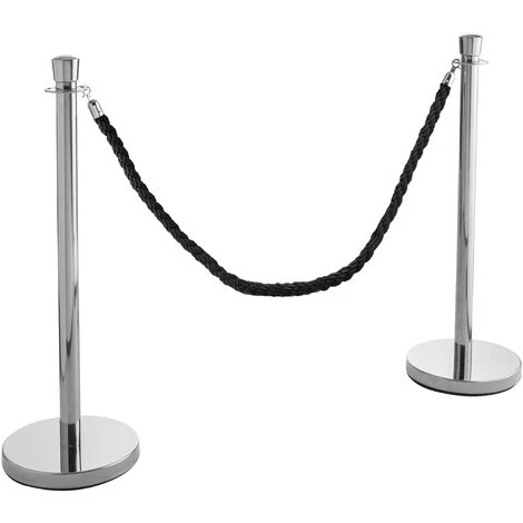 Cordon Pour Poteaux De Guidage Nylon Tressé Noir 3 Cordon Pour Poteaux De Guidage Nylon Tressé Noir – Image 3