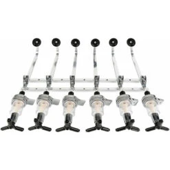 Distributeur De Bouteille Boisson Porte Bouteille Support Et Doseur Mural 6 Voies Bar Butler -Promos Matériel Boutique 71689408 3