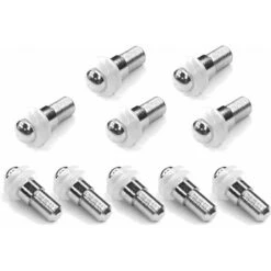 10x Taquet Tenon Avec Amortisseur Revêtement Plastique Spécial Tablette Bois Et Verre 5mm Meuble Table Etagère Support Plateau Vitre