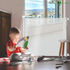 Barriere De Securite Retractable 180cm Blanc -Promos Matériel Boutique 72050639 5