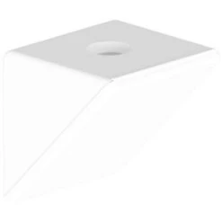 Taquet D'assemblage Simple Blanc - Lot De 12 Pièces