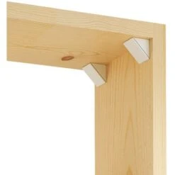 Taquet D'assemblage Simple Blanc - Lot De 12 Pièces -Promos Matériel Boutique 72242 3