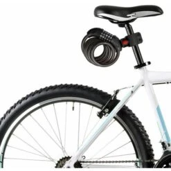 Cadenas à Combinaison,Câble Antivol A Combinaison,Serrure à Combinaison De Câble à 5 Chiffres FUIENKO -Promos Matériel Boutique 72449692 3