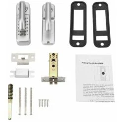 Serrure à Code Mécanique étanche, Sécurité à Combinaison De 1 à 11 Chiffres, Serrure à Code Par Mot De Passe, Serrure à Combinaison Mécanique Sans Clé Pour Portes De Bureau En Bois Cisea -Promos Matériel Boutique 72743182 5