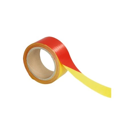 Ruban Haute Résistance 50mmx100m Rouge/Jaune - 3029116 1 Ruban Haute Résistance 50mmx100m Rouge/Jaune - 3029116