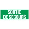 Panneau Sortie De Secours - Rigide 330x120mm - 4140391