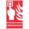 Panneau Sonnerie Incendie Avec Logo - Rigide 330x200mm - 4161105