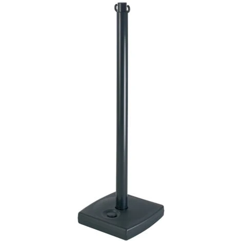 Poteau PVC Noir Sur Socle à Lester 4kg - 2001113 1 Poteau PVC Noir Sur Socle à Lester 4kg - 2001113