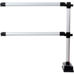 Barrière Express 2 Lisses 1m Supplémentaires Gris Métal - 2001298