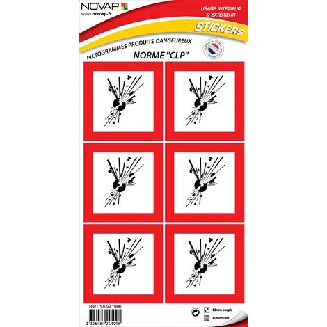 Pictogramme - J'explose 80x80mm - 4241098 1 Pictogramme - J'explose 80x80mm - 4241098