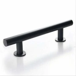 AIDUCHO Poignée De Porte Coulissante En Acier Inoxydable, Poignée De Porte De Grange Coulissante - Poignée Ronde Simple - Noir 8 AIDUCHO Poignée De Porte Coulissante En Acier Inoxydable, Poignée De Porte De Grange Coulissante - Poignée Ronde Simple - Noir -Promos Matériel Boutique 73764831 4