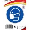 Panneau Port Protection Temporaire Des Voies Respiratoires - Vinyle Adhésif Ø80mm - 4230252