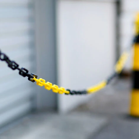 Chaîne Ø 8mm X 5m Jaune/Noir En Sac - SIGNAL - 1185142 2 Chaîne Ø 8mm X 5m Jaune/Noir En Sac - SIGNAL - 1185142 – Image 2