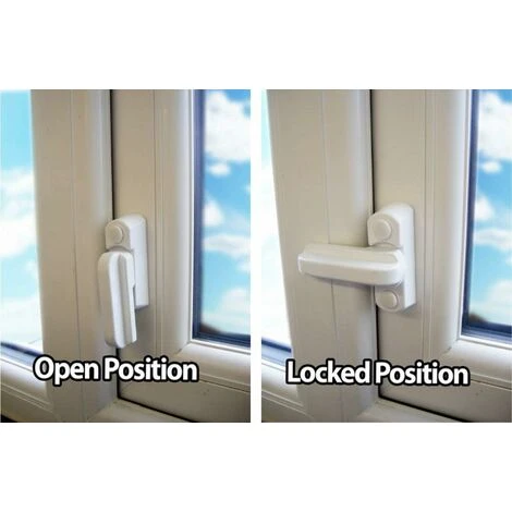 4 Serrure De Fenêtre-Alliage De Zinc-4PCS Blanc Verrou De Porte-Sécurité Domestique Pour Divers Porte Fenêtre- Sécurité De Maison La UPVC/PVC/ LionKnight 3 4 Serrure De Fenêtre-Alliage De Zinc-4PCS Blanc Verrou De Porte-Sécurité Domestique Pour Divers Porte Fenêtre- Sécurité De Maison La UPVC/PVC/ LionKnight – Image 3