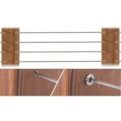 20 Pcs Manchons De Protection En Acier Inoxydable Pour Garde-corps De Câble 1/8 Pouce Poteaux En Bois, Balustrade De Bricolage/ LionKnight 7 20 Pcs Manchons De Protection En Acier Inoxydable Pour Garde-corps De Câble 1/8 Pouce Poteaux En Bois, Balustrade De Bricolage/ LionKnight -Promos Matériel Boutique 75367791 3