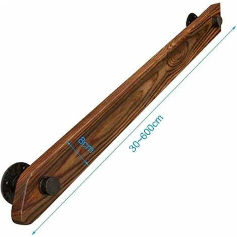 Main Courante Main Courante D'escalier 30cm, Mains Courantes Intérieures En Bois Antidérapantes De Sécurité, Rampes De Terrasse De Lofts De Couloir De Jardin Fixés Au Mur, Tige/ LionKnight 2 Main Courante Main Courante D'escalier 30cm, Mains Courantes Intérieures En Bois Antidérapantes De Sécurité, Rampes De Terrasse De Lofts De Couloir De Jardin Fixés Au Mur, Tige/ LionKnight – Image 2