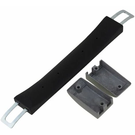 GP Poignée De Bagage Multifonctionnelle De 15.5 Cm Série 115B B007 Pour Valise Noir 2 GP Poignée De Bagage Multifonctionnelle De 15.5 Cm Série 115B B007 Pour Valise Noir – Image 2