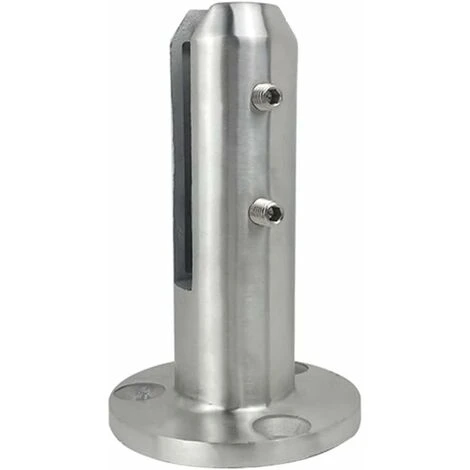 Edelstahl-Glasgeländerpfosten Runder Schwimmbad-Geländerpfosten Dicke Basis Ohne Handlauf Glaspfosten Vom Boden Bis Zur Decke (160 Mm), 13Thirteen 1 Edelstahl-Glasgeländerpfosten Runder Schwimmbad-Geländerpfosten Dicke Basis Ohne Handlauf Glaspfosten Vom Boden Bis Zur Decke (160 Mm), 13Thirteen