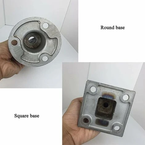 Edelstahl-Glasgeländerpfosten Runder Schwimmbad-Geländerpfosten Dicke Basis Ohne Handlauf Glaspfosten Vom Boden Bis Zur Decke (160 Mm), 13Thirteen 5 Edelstahl-Glasgeländerpfosten Runder Schwimmbad-Geländerpfosten Dicke Basis Ohne Handlauf Glaspfosten Vom Boden Bis Zur Decke (160 Mm), 13Thirteen – Image 5