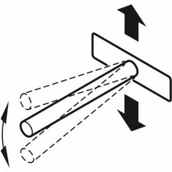 2x Support D'étagère Réglable Mural Caché Invisible Flottant En T En Acier Zingué à Visser Ajustable Métal Meuble Placard Décoration Fixation Décoration DIY Maison Garage Taquet Tablette, 110 X 19mm -Promos Matériel Boutique 76486728 3