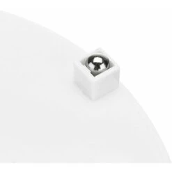 Présentoir Rotatif à 360° Motorisé électriquement Avec Doublure Ronde En Velours Blanc -Promos Matériel Boutique 76522418 4