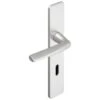 Ensemble De Porte Riviera BEZAULT Entraxe 195 Mm Argent - Clé I - 0072775