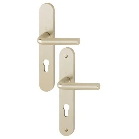 Ensemble ARLES Type Bec De Cane Finition Argent - HOPPE - 596188 3 Ensemble ARLES Type Bec De Cane Finition Argent - HOPPE - 596188 – Image 3