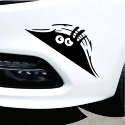 1 X Autocollant De Voiture Peek-a-boo Monster Scary Eyes (vol, Noir) -Promos Matériel Boutique 77074379 4