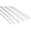 2 Mètres Baguette D'angle PVC Plastique Effector F Profile: 5x17mm - F25