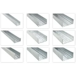 CD UD CW UA Profilés Pour Cloisons Sèches 2-3m Profilé De Plafond: UD 27, 12 Mètres