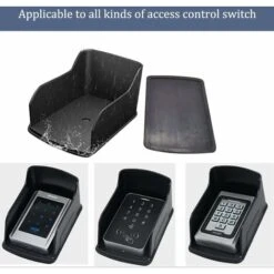 Couvercle Étanche Pour Clavier De Contrôle D'accès RFID, Couverture Imperméable De Pluie Pour Carillon De Sonnette, Antidéflagrant, Contrôleur D'empreinte De Protection Contre Pluie Couvercle Longzimi -Promos Matériel Boutique 77245216 3