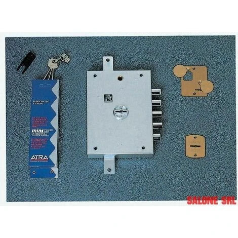 Serrure Antivol Triple Atra 7111-2 De Portes Blindées à Double Panneton - Salon 2 Serrure Antivol Triple Atra 7111-2 De Portes Blindées à Double Panneton - Salon – Image 2