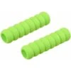 Couvercle De Poignée De Porte Protecteur En Caoutchouc Nitrile Manchon En Spirale Vert 2 Pièces 13.5 3.5cm