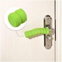 Couvercle De Poignée De Porte Protecteur En Caoutchouc Nitrile Manchon En Spirale Vert 2 Pièces 13.5 3.5cm 7 Couvercle De Poignée De Porte Protecteur En Caoutchouc Nitrile Manchon En Spirale Vert 2 Pièces 13.5 3.5cm -Promos Matériel Boutique 77678598 4