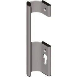 Poignée Extérieure Gauche à Barillet Laqué Finition Gris Alu - LA CROISEE DS - DS7249-G007 -Promos Matériel Boutique 78036881 3