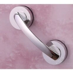 Accoudoir Ventouse Adhésif Sans Trou Armoire Réfrigérateur Fenêtre Porte Coulissante Porte Coulissante Poignée D’économie D’énergie Poignée De Porte En Verre (accoudoir Argenté étendu) -Promos Matériel Boutique 78044152 5