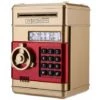 Tirelire électronique ATM Avec Mot De Passe Et Mot De Passe - Boîte à économie Vocale - Pour Enfants - Doré