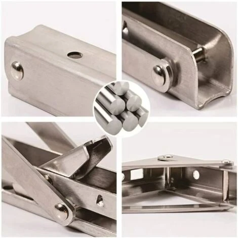 Étagère Murale Pliante De 500 Mm, Support De Pliant En Acier Inoxydable 304 Pour établi, Équerre Pliante Support, Equerre Pour Etagere Murale(2 Pièces), Argenté 4 Étagère Murale Pliante De 500 Mm, Support De Pliant En Acier Inoxydable 304 Pour établi, Équerre Pliante Support, Equerre Pour Etagere Murale(2 Pièces), Argenté – Image 4