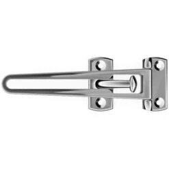 Entrebâilleur De Sécurité MODERN Pour Porte Chromé - SOCONA - P1