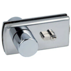 Serrure De Milieu Cylindre Double Béquilles Lagune 4300 Chromé Brillant - STREMLER - 4300.30.0 -Promos Matériel Boutique 78754332 3