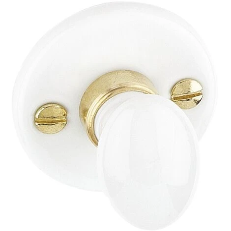 Rosace En Porcelaine Clé I - MERIGOUS - V734311100 2 Rosace En Porcelaine Clé I - MERIGOUS - V734311100 – Image 2