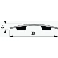 Barre De Seuil Adhésive 0,93 M Inox Brillant - DINAC - 071243 5 Barre De Seuil Adhésive 0,93 M Inox Brillant - DINAC - 071243 -Promos Matériel Boutique 78760579 3