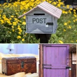 Cadenas Fermoir Loquet De Porte Acier Inoxydable Moraillon De Verrouillage 4 Pouces Verrou De Porte Avec Vis Finition Noir Mat 2 Pièces Guazhuni -Promos Matériel Boutique 78771945 5