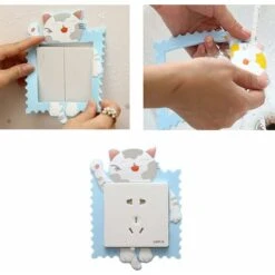 4 PièCes Sticker Mural Interrupteur,Stickers Muraux Lumineux Fluorescents,Forme De Dessin Animé Animal, DéCorer La Prise D'Interrupteur De La Chambre Des Enfants, 7 4 PièCes Sticker Mural Interrupteur,Stickers Muraux Lumineux Fluorescents,Forme De Dessin Animé Animal, DéCorer La Prise D'Interrupteur De La Chambre Des Enfants, -Promos Matériel Boutique 79207143 3